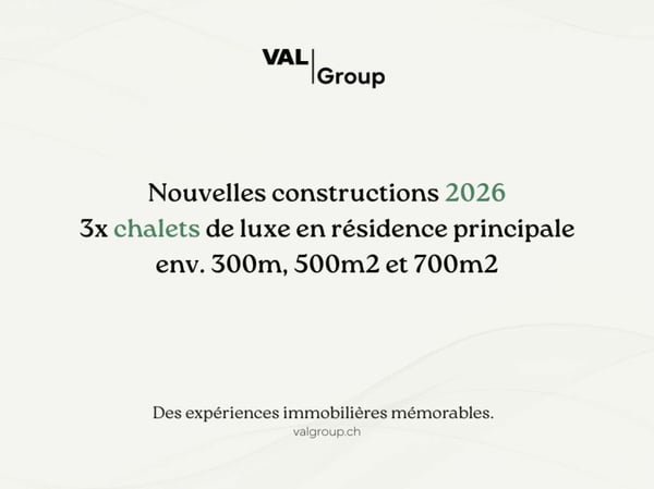 Off-Market - Trois chalets neufs d'exception en résidences principales 2