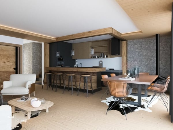 Magnifique duplex en résidence secondaire avec vue sur le lac 9