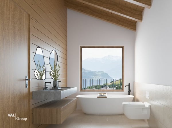 Magnifique duplex en résidence secondaire avec vue sur le lac 8