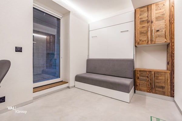 Studio entièrement rénové avec piscine, sauna, tennis 4