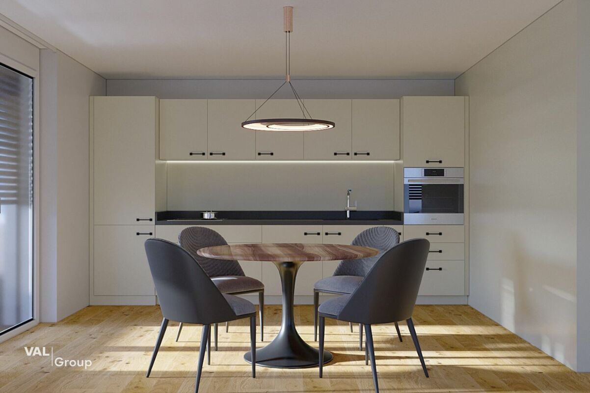 Attractive 3.5 room apartment on the top floor - living with a view
