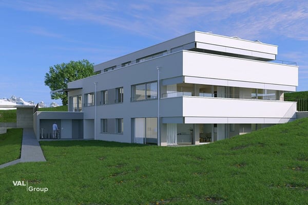 Moderne 4.5 Zimmerwohnung im Erdgeschoss - Komfortables Wohnen in ruhiger Lage 2