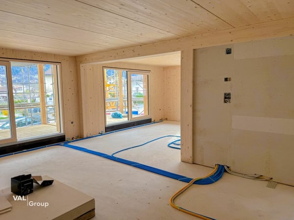 Aussergewöhnliche 5.5-Zimmer Attikawohnung in Steg 9