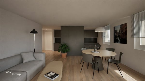 Attraktive Wohnung mit sonniger Terrasse in Brig-Glis