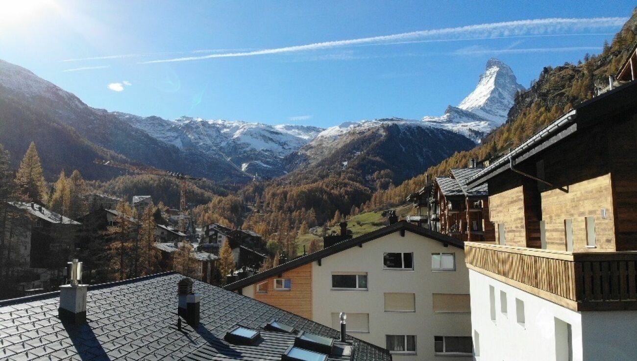 Über den Dächern - wo das Matterhorn zum Nachbarn wird
