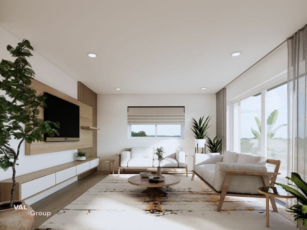 Résidence Althéa : Attique lumineux avec balcon spacieux