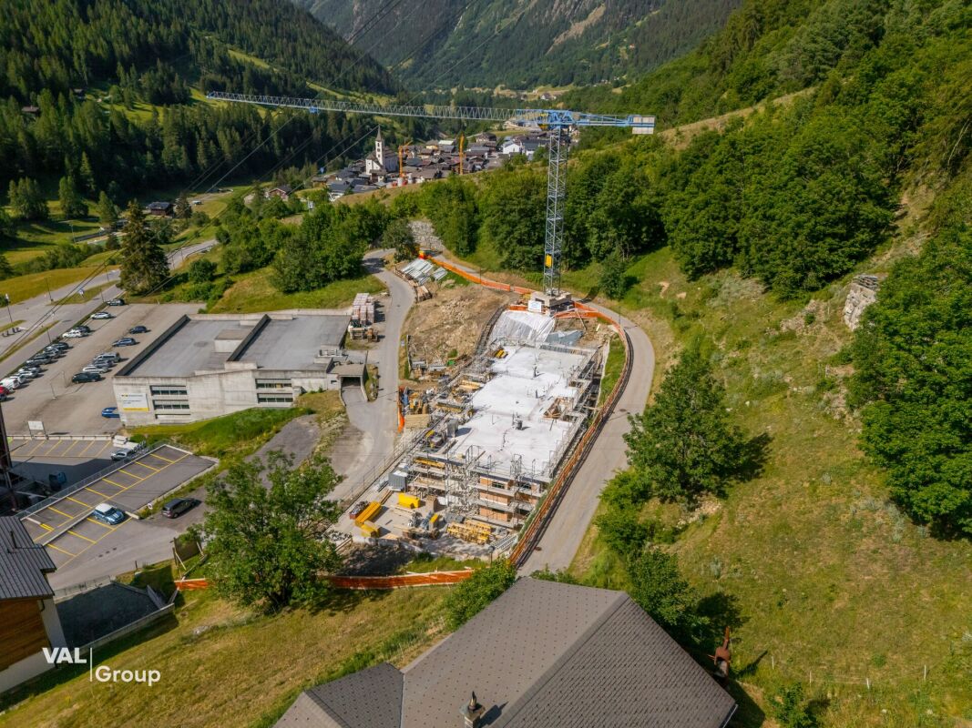 Neubau-Dachwohnung - Modernes Wohnen im magischen Lötschental