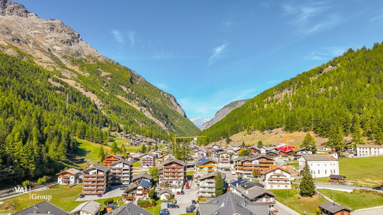 Modernes Alpen-Retreat im Saastal - stilvolle 2.5-Zimmer-Ferienwohnung in Saas-Grund