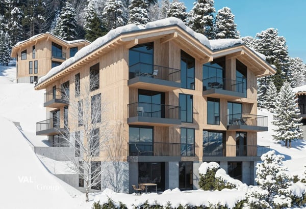 Residenz Le Roc: Luxuriöse Wohnungen mit 5-Sterne-Komfort und Bergpanorama 3