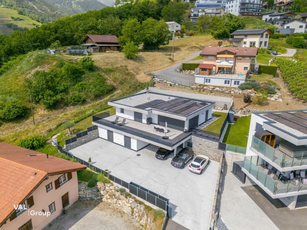 Villa de prestige à Savièse contemplant la Vallée du Rhône 2