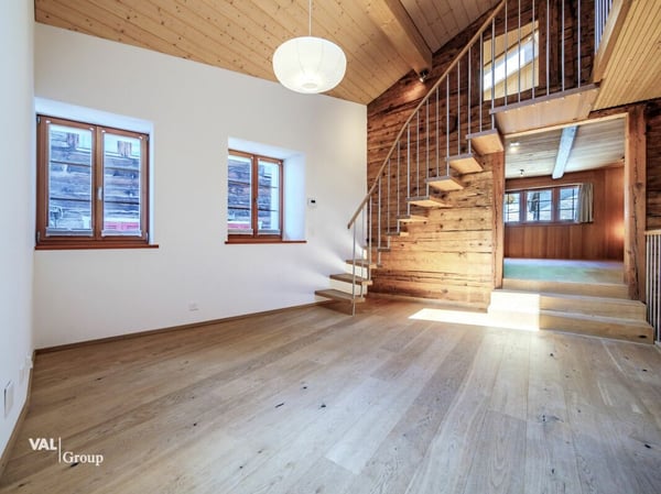 Kernsaniertes Walliserhaus im alten Dorfkern von Leuk 3