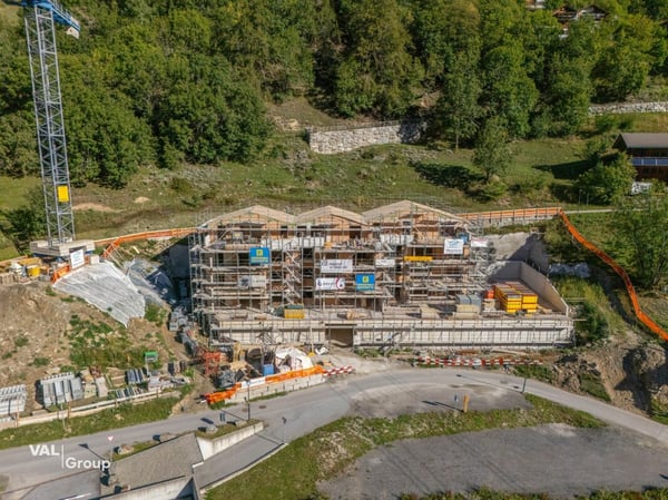 Neubau-Dachwohnung - Modernes Wohnen im magischen Lötschental