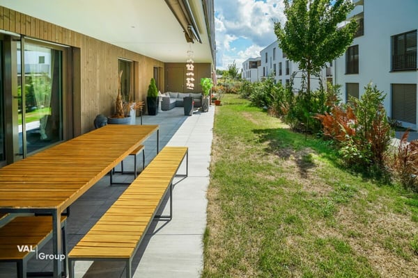Hochwertige 3.5-Zimmer Gartenwohnung mit Smart Home und privatem Fitnessraum 10