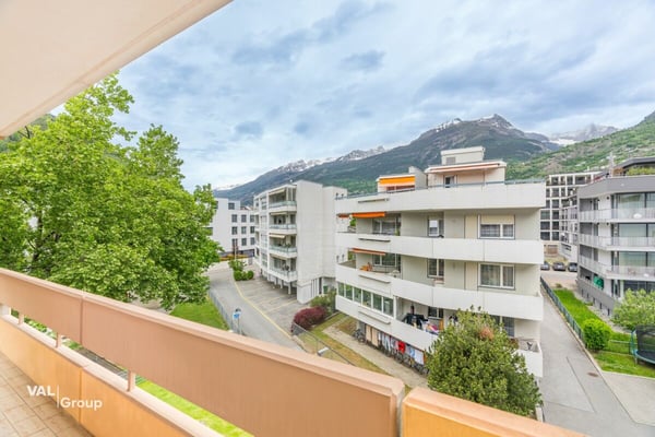 1.5-Zimmer, Balkon, Bergpanorama - zentral in Visp 15