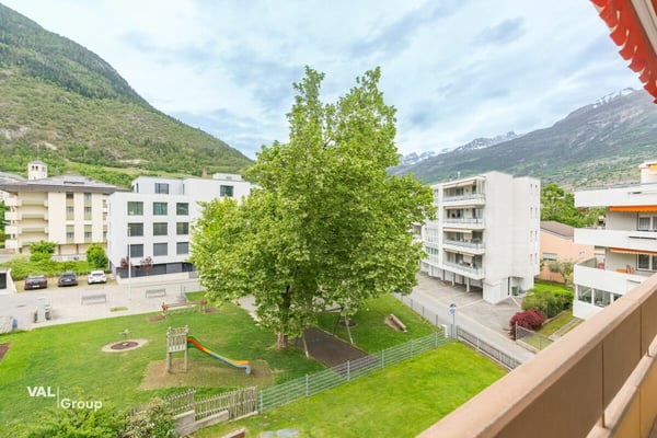 1.5-Zimmer, Balkon, Bergpanorama - zentral in Visp 13