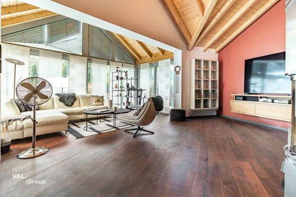 Exklusive 4.5-Zimmer-Attikawohnung mit grosszügiger Terrasse und Sauna in Visp