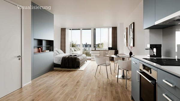 Dachgeschoss-Wohnung mit urbanem Lifestyle im Kreis 3