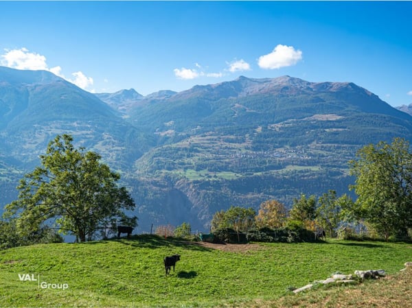 Seltenes Bijou über dem Rhonetal: Off-Grid-Chalet mit Traumaussicht 23