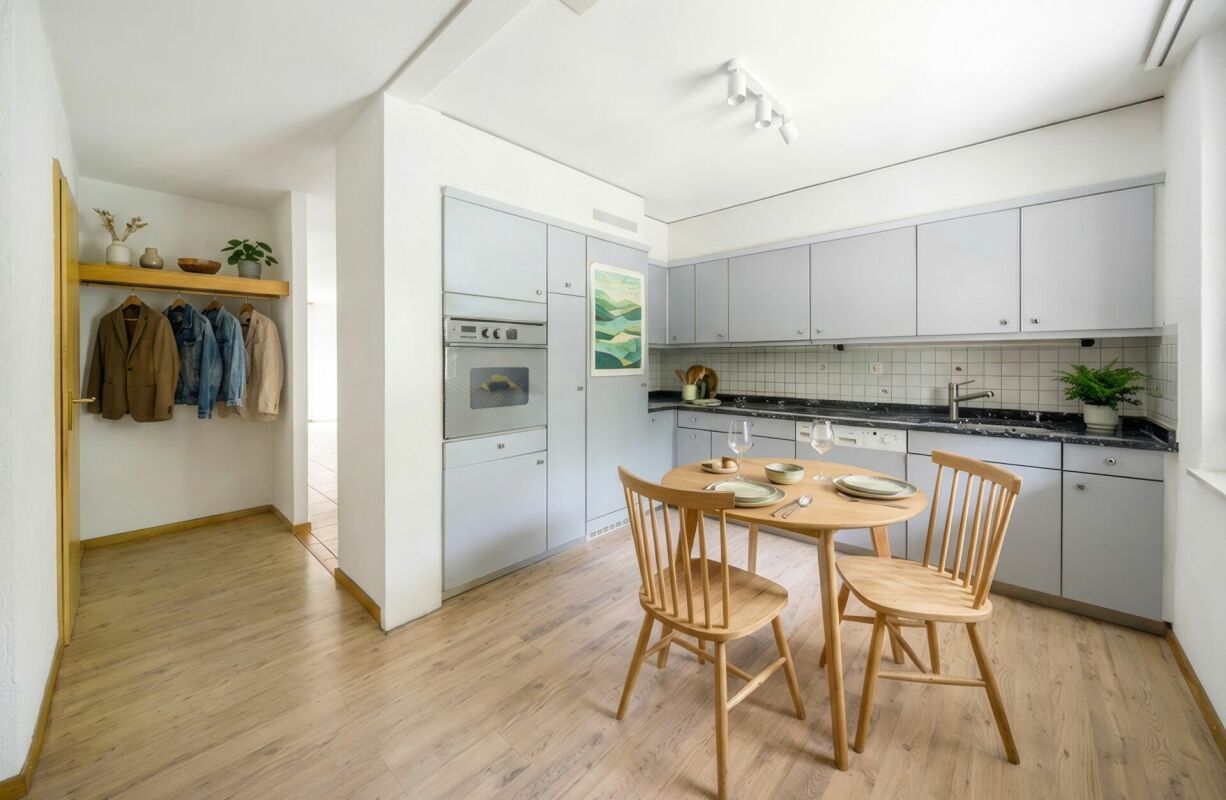 Duplex-Gartenwohnung zu verkaufen