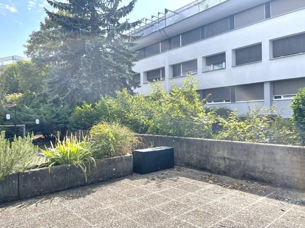 Parterre mit schönem Grundriss & einer grossen Terrasse 2
