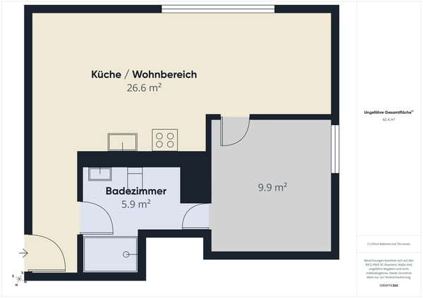 Gemütliche 2.5-Zimmer Dachwohnung 9