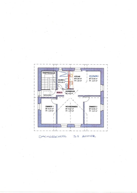 Charmante 3.5-Zimmer-Dachwohnung in Goldach 8