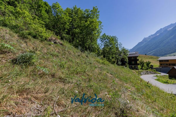 Bauparzelle in Kippel mit Blick auf das Bietschorn 5
