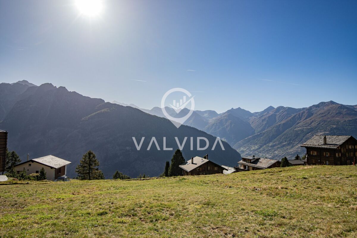 Building land in sunny location in Gspon
