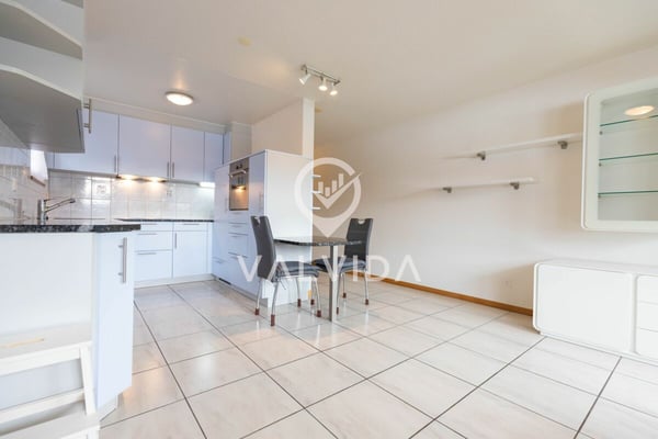 1-Zimmer-Eigentumswohnung mit Alpenpanorama, Tiefgaragenplatz und Keller 1