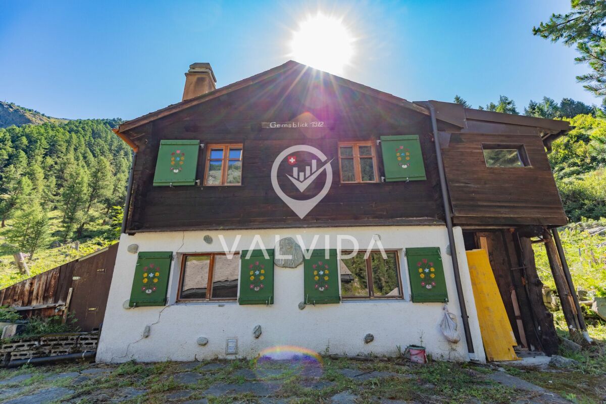 Seltene Gelegenheit im Turtmanntal - Chalet in traumhafter Lage