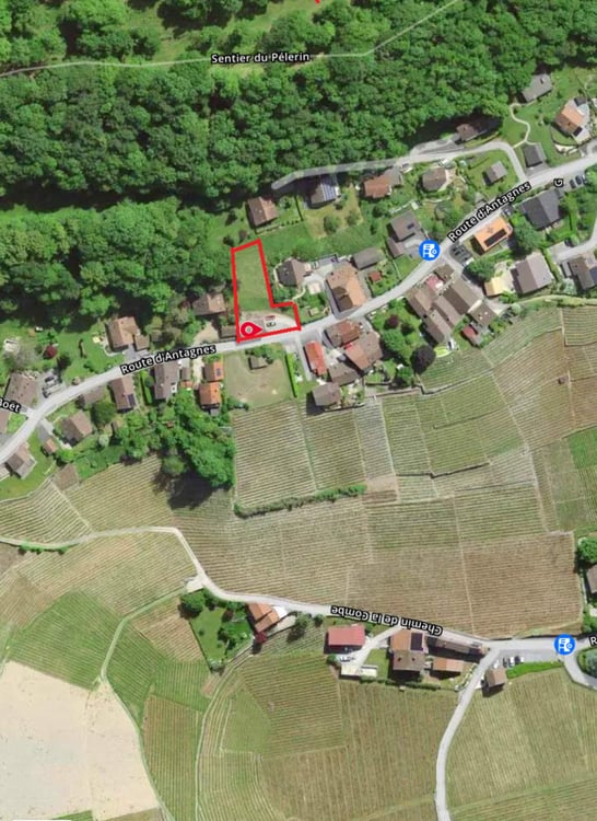 Parcelle constructible avec vue exceptionnelle de 893 m² à Antagnes/Ollon 6