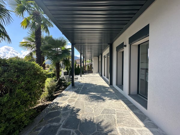 1.5-Zimmer-Wohnung mit Pergolato, Seesicht und Pool (Erstwohnsitz) 9