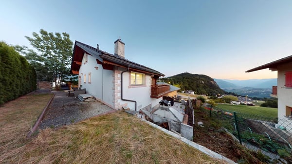 Magnifique chalet 1.5 pièces avec vue panoramique en résidence secondaire 1