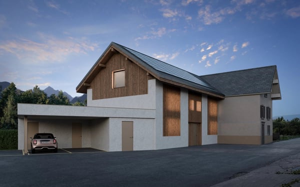 Maisons mitoyennes rénovées avec jardin privatif ? Chessel (VD) 2