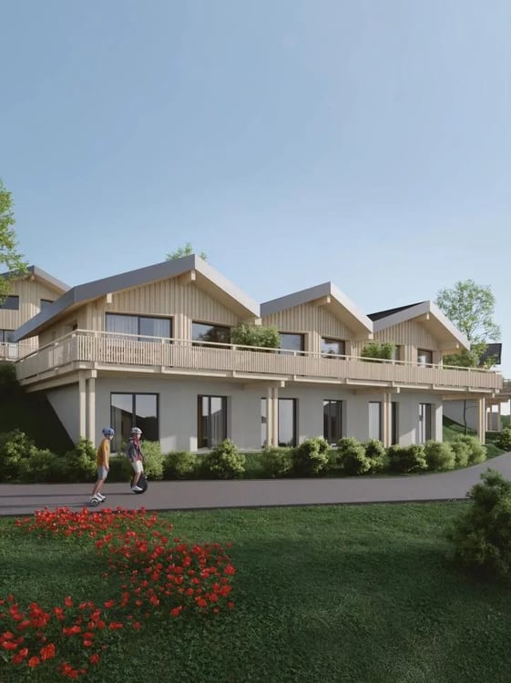 Chalets contemporains à Mollens Promotion Les Martelles 8