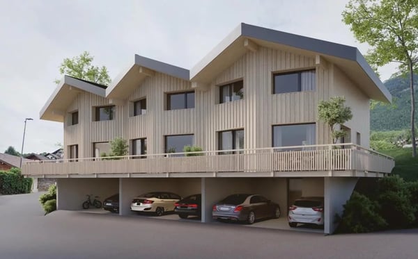 Chalets contemporains à Mollens Promotion Les Martelles 10