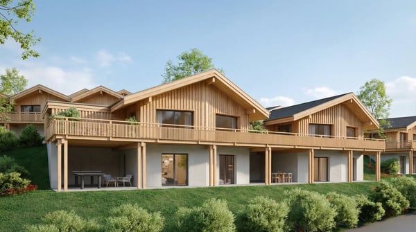 Chalets contemporains à Mollens Promotion Les Martelles 8