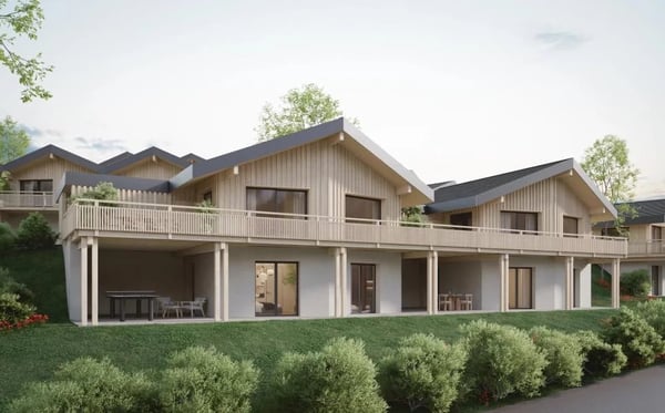 Chalets contemporains à Mollens Promotion Les Martelles 5