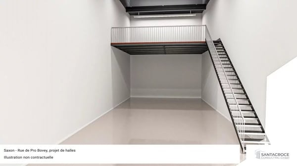 A louer immédiatement, 10 boxes modulables avec mezzanine 7