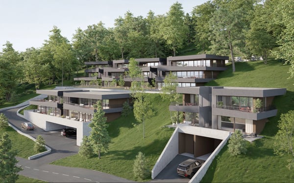 Appartement 4.5 pièces de très haut standing - Rez de jardin - Savièse - Green Line 13