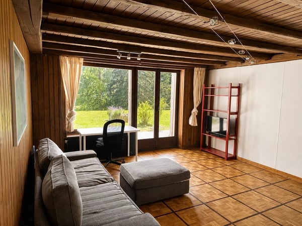 Grand studio en rez-de-jardin au coeur de Crans-Montana 9