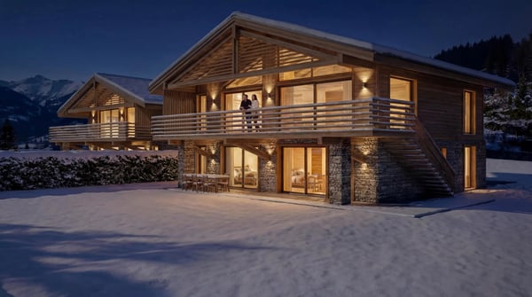Chalet neuf haut de gamme de 4,5 pièces à Crans-Montana 1