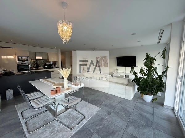 Appartement 4,5 pce de standing, jardin d'hiver et terrasse 300 m2 1