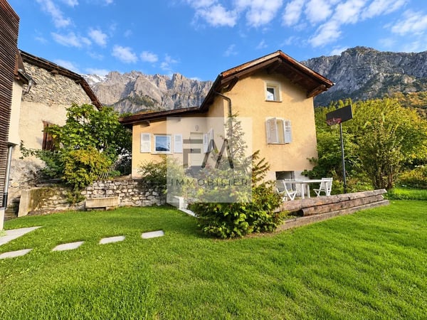 Maison individuelle avec jardin au Grugnay ? Chamoson 1