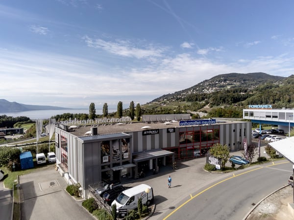 Locaux commerciaux 840 m² à Saint-Légier avec vue imprenable sur le lac 2