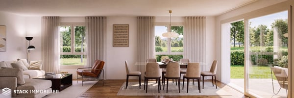 Deux villas jumelées pensées pour la vie de famille [Villa 1] 4