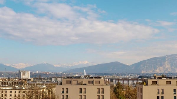 Bel appartement de 1.5 pièces avec vue panoramique à Genève 1