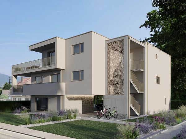 Modernes Studio mit privatem Sitzplatz 3