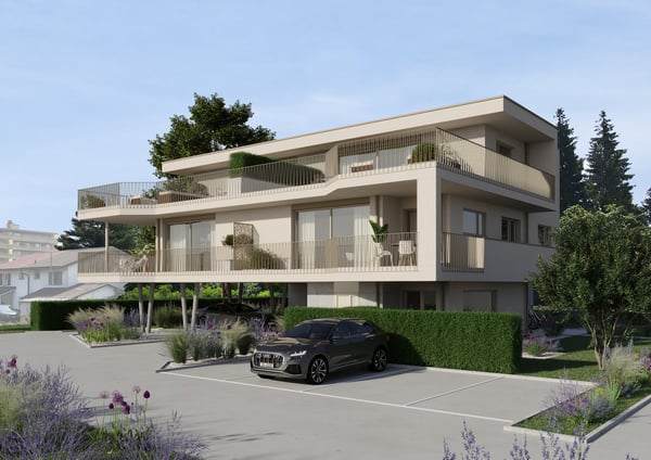 Modernes Studio mit privatem Sitzplatz 1