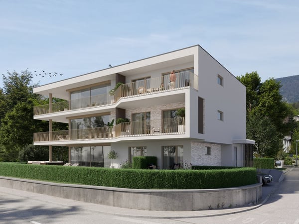 Lichtdurchflutete 1-Zimmer-Wohnung mit Terrasse und Westausrichtung mit Weitblick 4